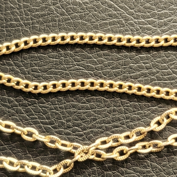 Fashion Gold Color Necklace 108" - Picture 8 of 8